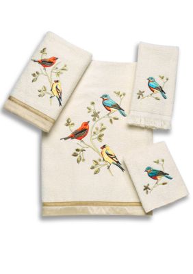 Avanti Gilded Birds Collection Bath Towels