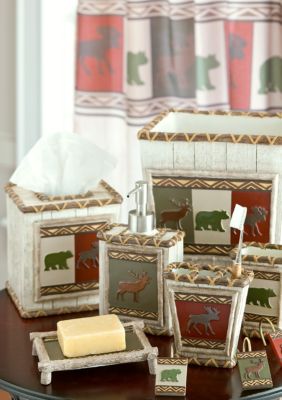 Avanti Eldorado Collection Bath Accessories & Shower Curtain
