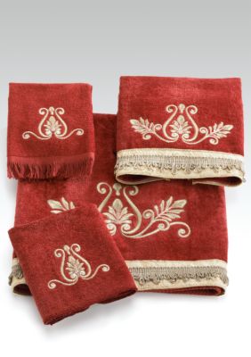 Avanti Manitoba Scroll Towel Collection