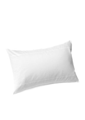 Crisp White Simplicity Stitch King Sham 20-in. x 36-in.