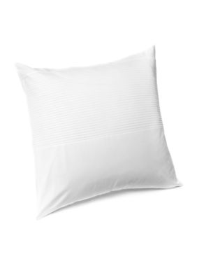 Crisp White Simplicity Stitch Euro Sham 26-in. x 26-in.