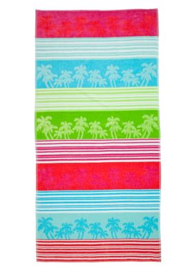Home Accents Jacquard Linear Palm Beach Towel