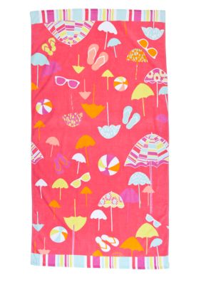 Home Accents Umbrella Fun Beach Towel