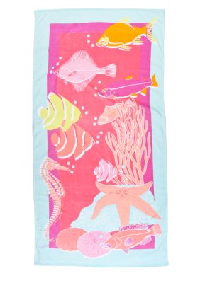 Home Accents Sea Life Beach Towel