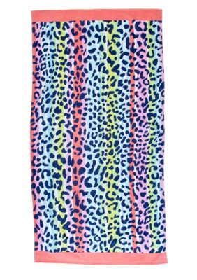 Home Accents Fruity Leopard Beach Towel
