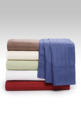 Home Accents&reg; 310 thread count Damask Stripe Wrinkle Free Sheet Sets