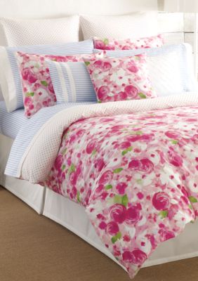 Rose Cottage King Duvet Set 92-in. x 107-in. with King Shams 20-in. x 36-in.
