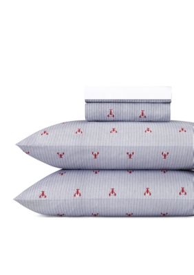 Tommy Hilfiger Aaron Lobster Sheet Set - Online Only