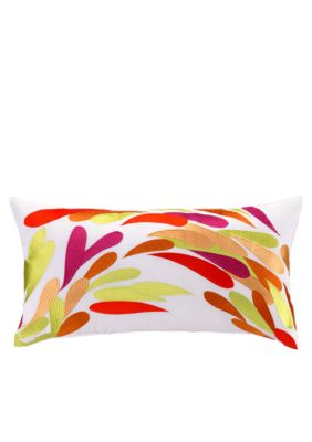 Geo Multicolored Print Oblong Decorative Pillow 14-in. x 26-in.