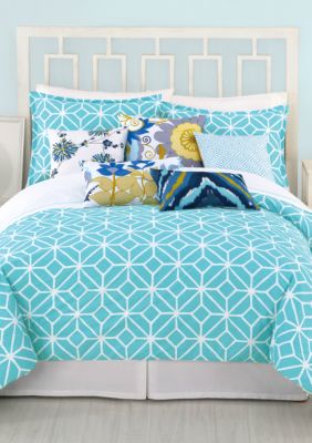 Trina Turk Trellis Turquoise Bedding Collection