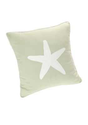 Brisbane Starfish Decorative Pillow 18-in. x 18-in.