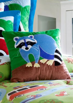 Camping Trip Square Decorative Pillow