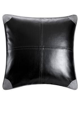Williamsport Black Square Pillow 20-in. x 20-in.
