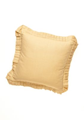 Archival Urn Pleated Solid Decorative Pillow 20-in. x 20-in.