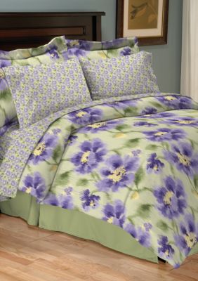 Home Accents Delia Reversible 8-piece Bedding Ensemble 