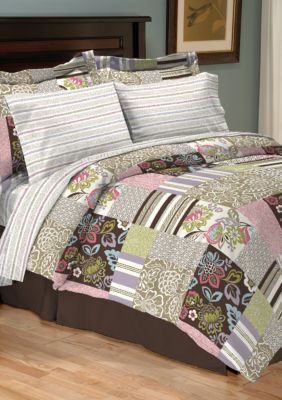 Home Accents Marina Reversible 8-piece Bedding Ensemble