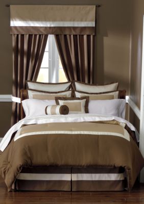 Madison Home Union Square 12 pc. Bedding Ensemble-Tan