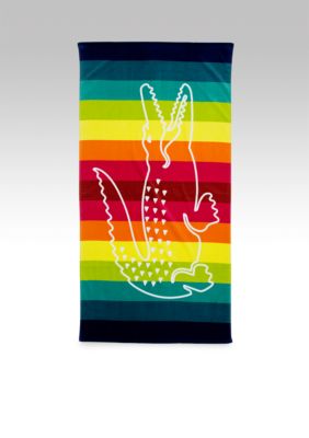 Lacoste Bayadere Beach Towels