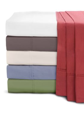 Home Accents 400 Thread Count Damask Stripe Sheet Sets