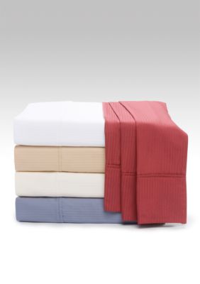 Home Accents&reg; 400 Thread Count Damask Stripe Sheet Sets