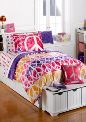J Khaki Peace Rocks Bedding Collection