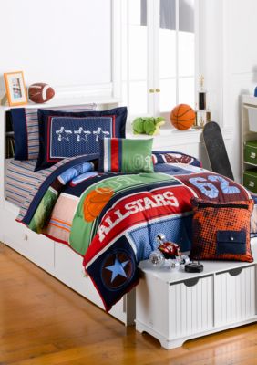 J Khaki Sports Bedding Collection