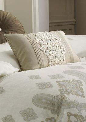 Marrakesh Natural Oblong Decorative Pillow 12-in. x 20-in.