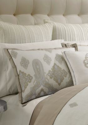 Marrakesh Natural Reversible Print Standard Shams 20-in. x 26-in. + 2-in. flange