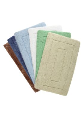 Biltmore For Your Home Boundary Memory Foam Bath Rug