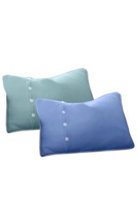 Izod Vineyard Stripe and Basketweave Pillows 14-in. x 21-in. - Online Only