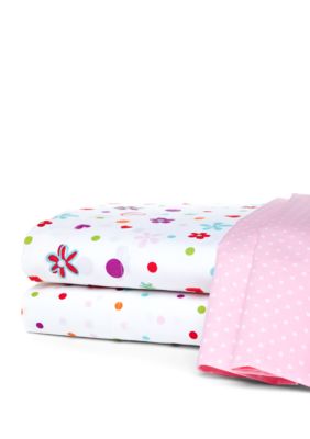 J Khaki 200 Thread Count Print Cotton Sheet Sets