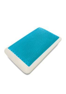 Comfort Revolutions Cool Cerulean Bubbles Hydraluxe Bed Pillow