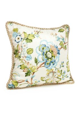 Sky Blue Corfu Square Pillow 18-in. x 18-in.
