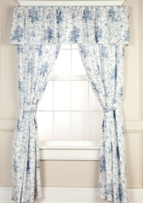 Sophia Drapery Panels 84-in. x 41-in. with Tiebacks