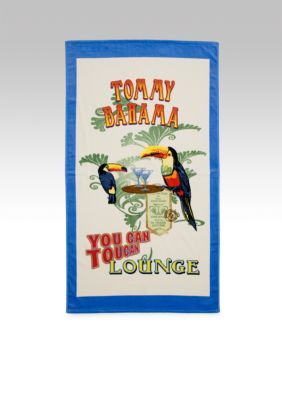 Tommy Bahama&reg; Blue Toucan Lounge Beach Towel