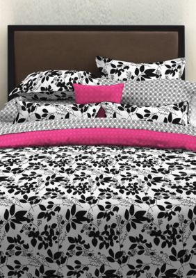 Perry Ellis Romance Floral Duvet Set - Online Only