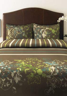 Perry Ellis Sweet Bay Duvet Set-Online Only
