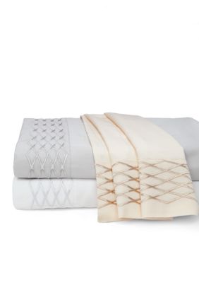 Waterford Diamond Stitch Sheet Set - Online Only