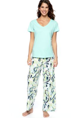 Jockey&reg; Jockey® Classic Sleep Tee & Paisley Ankle Pant