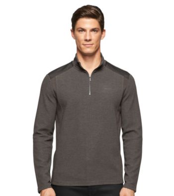 UPC 797762386007 product image for Calvin Klein Men's Long Sleeve 1/4 Zip Pullover | upcitemdb.com