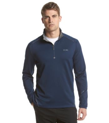 UPC 797762487803 product image for Calvin Klein Men's Long Sleeve Quarter Zip Sweatshirt | upcitemdb.com