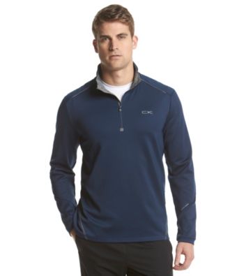 UPC 797762487810 product image for Calvin Klein Men's Long Sleeve Quarter Zip Sweatshirt | upcitemdb.com