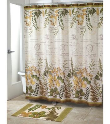 UPC 021864335411 product image for Avanti® Foliage Garden Shower Curtain or Bath Rug | upcitemdb.com