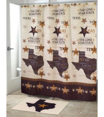 UPC 021864336036 product image for Avanti® Lone Star Shower Curtain or Bath Rug | upcitemdb.com