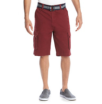 Lazer&trade; Men's Twill Cargo Shorts