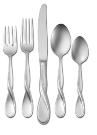 Oneida® Satin Aquarius 5-Piece Flatware Set