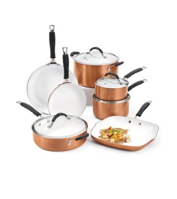 Bella 11-pc. Ceramic Cookware Set