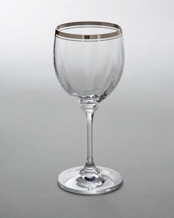 Mikasa® Stephanie Platinum Crystal Stemware - Wine