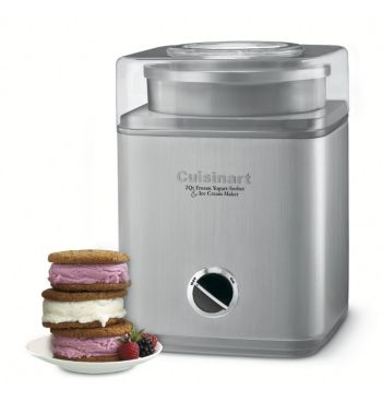 Cuisinart® Pure Indulgence 2-qt. Frozen Yogurt, Sorbet & Ice Cream Maker