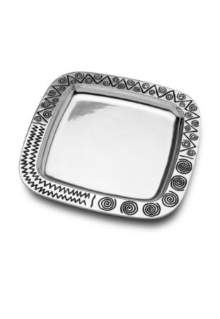 Wilton Armetale® Reggae® Collection - Medium Square Tray